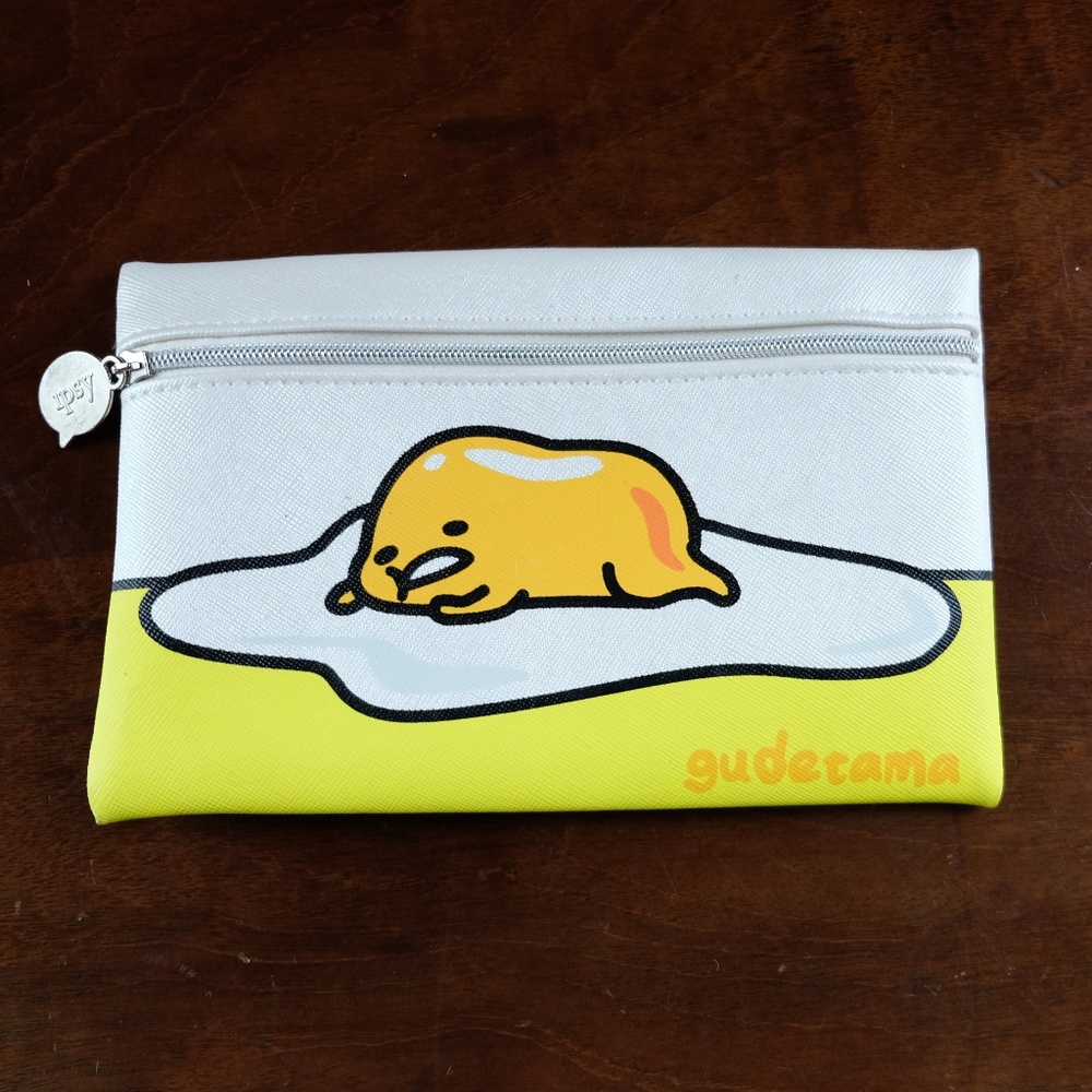 Gudetama Sanrio Ipsy Makeup Bag